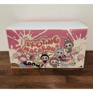 AUTHENTIC POP MART LABUBU The Monsters Exciting Macaron - Whole Box - US SELLER